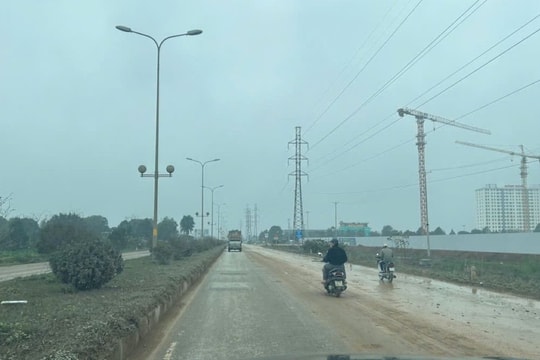 Tuyến đường tránh phía Đông TP Thanh Hóa xuống cấp