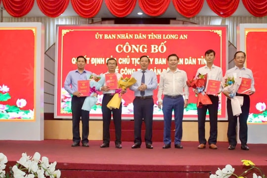 Long An tinh gọn bộ máy, còn 13 sở, ngành thuộc UBND tỉnh