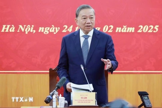 Kết luận của Tổng Bí thư tại buổi làm việc với Ban Chính sách, chiến lược TW