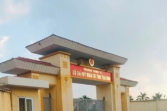 Đại tá Vũ Văn Định làm Chỉ huy trưởng Bộ CHQS tỉnh Thái Bình