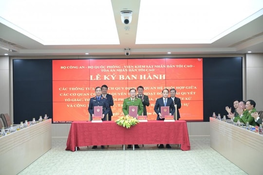 Từ 1/3: Cơ quan Cảnh sát điều tra còn 2 cấp