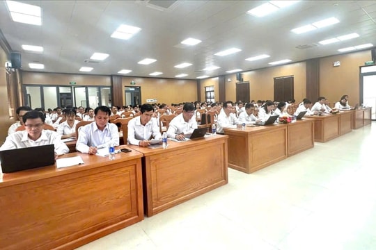 TAND tỉnh An Giang tổ chức Hội nghị sơ kết công tác 5 tháng đầu năm 2025