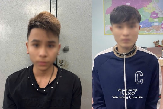 Nhanh chóng bắt hai đối tượng cướp giật tài sản