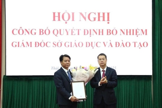Sở GD&ĐT tỉnh Thái Bình có giám đốc mới sau 6 tháng kỷ luật giám đốc cũ