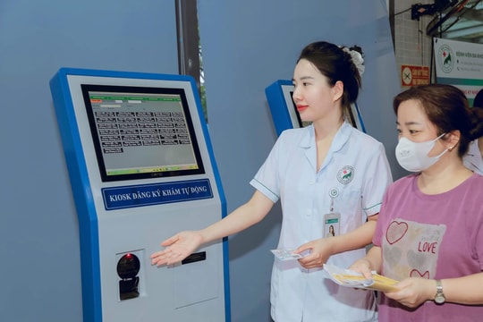 Mở rộng kiosk đăng ký khám bệnh tự động