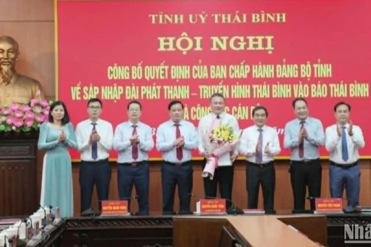 Thái Bình: Sáp nhập Đài Phát thanh-Truyền hình Thái Bình vào Báo Thái Bình