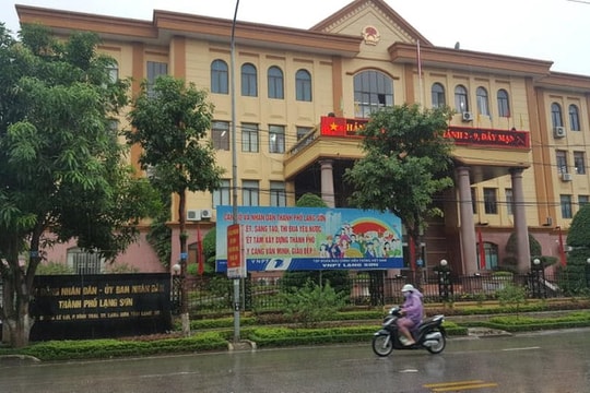 Ban QLDA đầu tư xây dựng tỉnh Lạng Sơn bị yêu cầu kiểm điểm