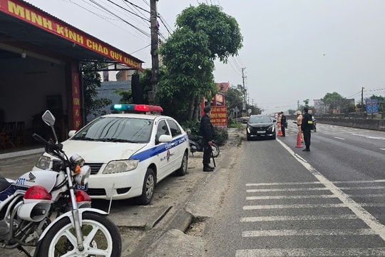 Quảng Bình thành lập các tổ tuần tra đặc biệt đảm bảo trật tự, an toàn giao thông