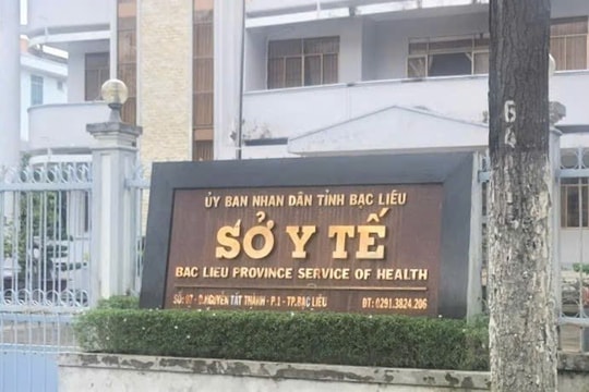 Khởi tố Giám đốc Sở Y tế Bạc Liêu