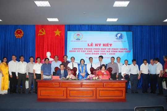 Bạc Liêu : Mở rộng hợp tác, phát triển kinh tế tập thể, hợp tác xã