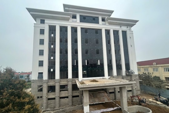 Công trình trụ sở huyện Hoằng Hóa chạy đua trước ngày giải thể