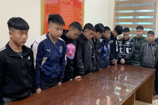 Tạm giữ 7 đối tượng tụ tập đánh nhau, gây rối trật tự công cộng