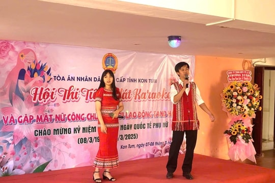 TAND tỉnh Kon Tum tổ chức gặp mặt nhân kỷ niệm ngày Quốc tế Phụ nữ