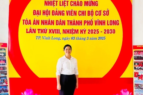 Nữ Chánh án hết lòng vì công việc