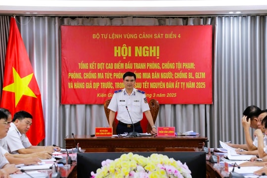 BTL Vùng Cảnh sát biển 4 lập nhiều thành tích trong đợt cao điểm phòng, chống tội phạm