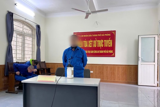 Xét xử trực tuyến vụ án hình sự