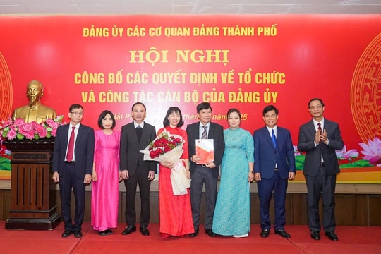 Đảng ủy các cơ quan Đảng TP. Hải Phòng kiện toàn tổ chức, bộ máy