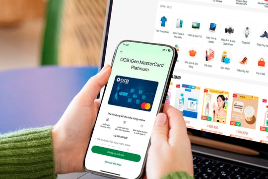 OCB iGen Mastercard Platinum: Thẻ tín dụng mua sắm trực tuyến "năng động" nhất