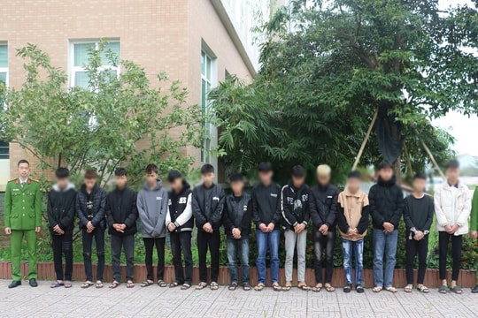 Triệu tập nhóm thanh thiếu niên hỗn chiến sau cuộc nhậu