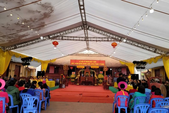 Dâng hương tưởng nhớ danh tướng Phạm Tử Nghi