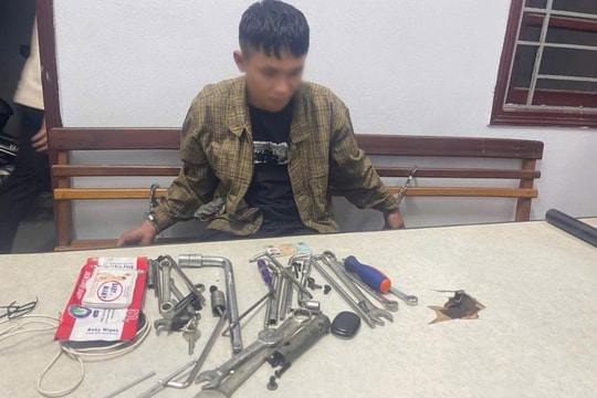 Bắt giữ đối tượng chuyên trộm linh kiện xe Exciter
