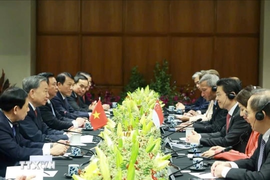 Nâng cấp quan hệ hai nước Việt Nam-Singapore lên Đối tác Chiến lược Toàn diện