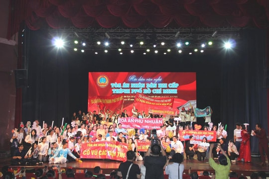 Tưng bừng Hội diễn văn nghệ Tòa án nhân dân hai cấp thành phố Hồ Chí Minh