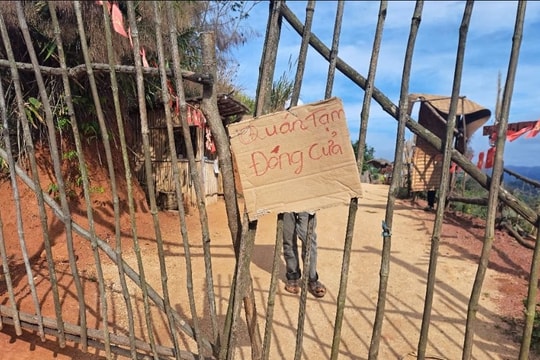 Xử phạt chủ điểm du lịch trái phép 'View siêu chill'