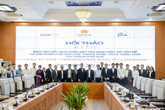 Giải pháp cho thoát nước, xử lý nước thải tại Huế