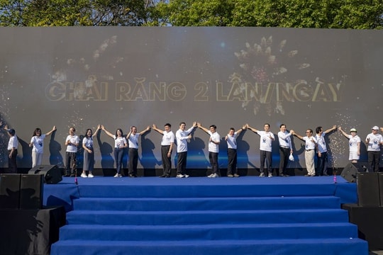 Mít tinh đi bộ hưởng ứng Ngày sức khoẻ răng miệng thế giới năm 2025