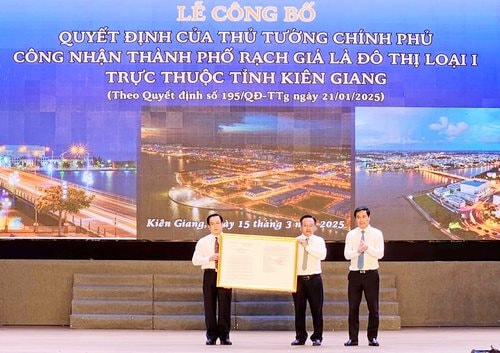 Thành phố Rạch Giá là đô thị loại I