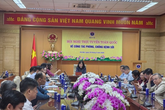 Bộ Y tế họp khẩn toàn quốc liên quan đến dịch sởi