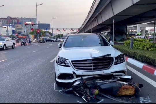 Nguyên nhân vụ nữ tài xế ô tô tông nhiều xe máy ở TP.HCM