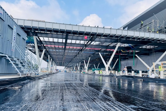 Nhà ga T3 Tân Sơn Nhất trước ngày khánh thành