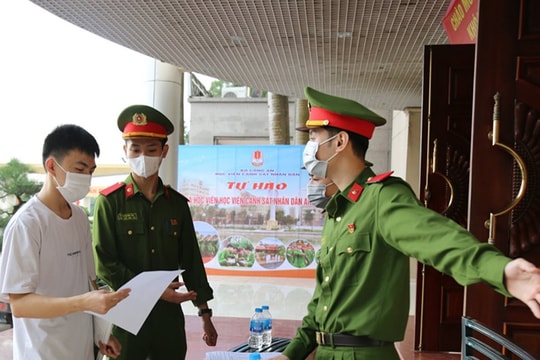 Thí sinh thi trường Công an nộp hồ sơ dự tuyển ở đâu khi bỏ Công an cấp huyện?