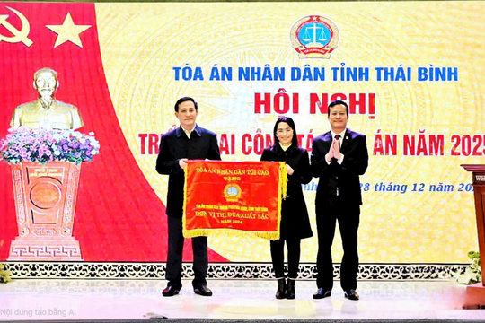 TAND TP Thái Bình: Đẩy mạnh thực hiện các chỉ tiêu thi đua