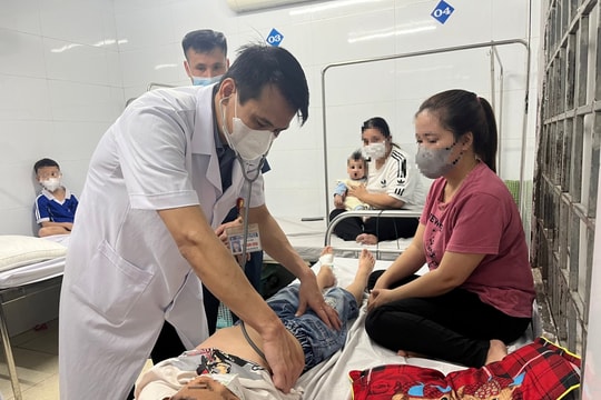 Nghệ An: Ghi nhận gần 1.100 ca sốt phát ban nghi sởi