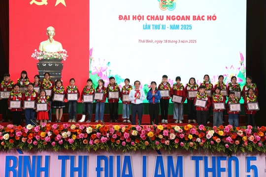 Thái Bình tổ chức Đại hội Cháu ngoan Bác Hồ lần thứ XI năm 2025
