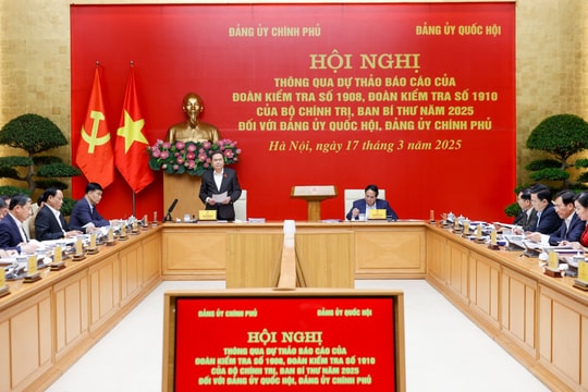 Chủ tịch Quốc hội: Đảng ủy Chính phủ, Chính phủ "làm việc ngày đêm, không có ngày nghỉ"