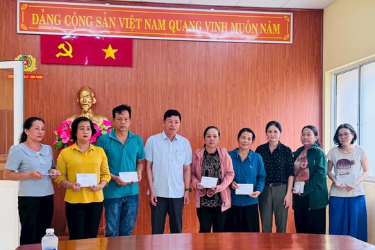 Hỗ trợ tiểu thương trong vụ cháy chợ Thanh Đa