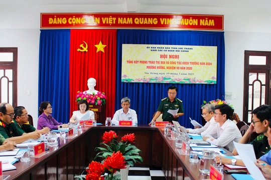 Khối Nội chính tỉnh Sóc Trăng tổng kết công tác thi đua, khen thưởng năm 2024