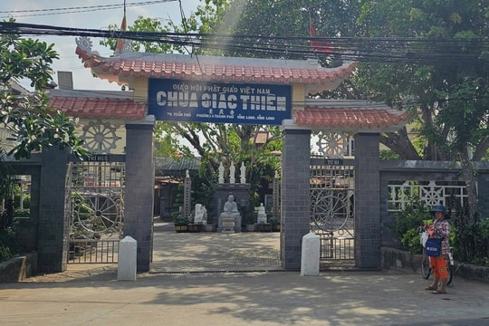 Công an Vĩnh Long thông tin chính thức về vụ tu sĩ tử vong tại chùa Giác Thiên