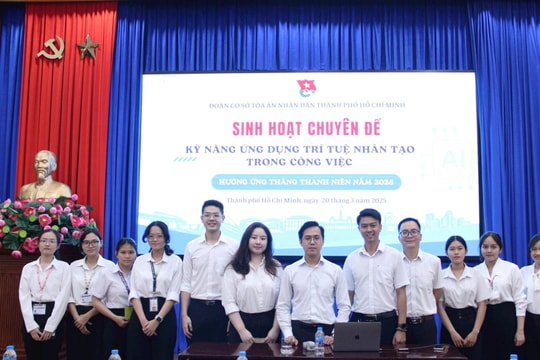 Sinh hoạt chuyên đề “Kỹ năng ứng dụng trí tuệ nhân tạo trong công việc”