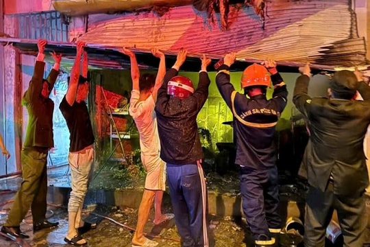 Lá thư xúc động của nạn nhân vụ cháy gửi Công an