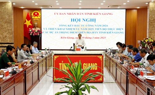 Kiên Giang: Tìm giải pháp đẩy nhanh tiến độ giải ngân vốn đầu tư công