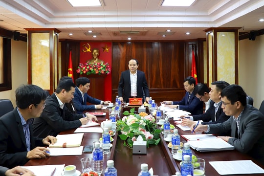 Phó Chánh án TANDTC Nguyễn Quốc Đoàn làm việc với Báo Công lý