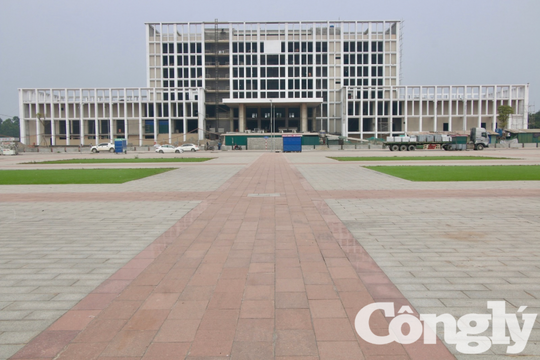 Diện mạo trụ sở trăm tỷ ở tỉnh miền núi Thái Nguyên