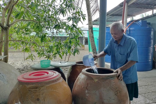 Hơn 640 hộ dân thiếu nước sinh hoạt trong mùa khô