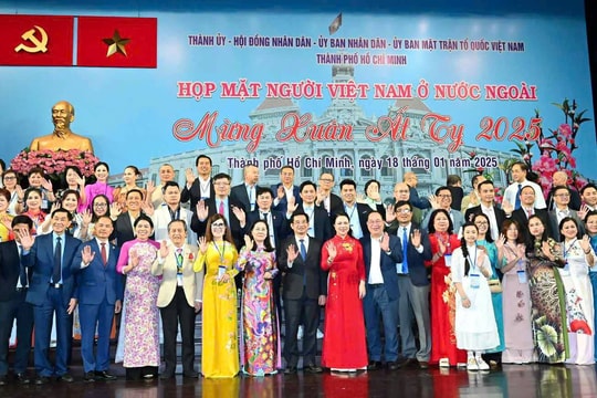TP.HCM sắp biểu dương 50 người Việt Nam ở nước ngoài tiêu biểu