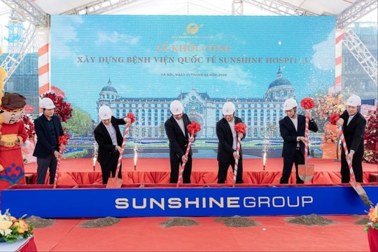 Sunshine Group khởi công xây dựng bệnh viện quốc tế tại dự án Noble Palace Tay Thang Long